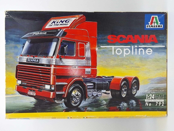 Italeri SCANIA Topline No 792 - Roter Truck - NEU